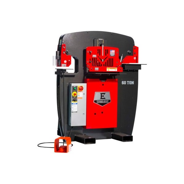 Edwards Mfg Co. 60 Ton Ironworker - 3 Phase, 230V - Edwards IW60-3P230 - main